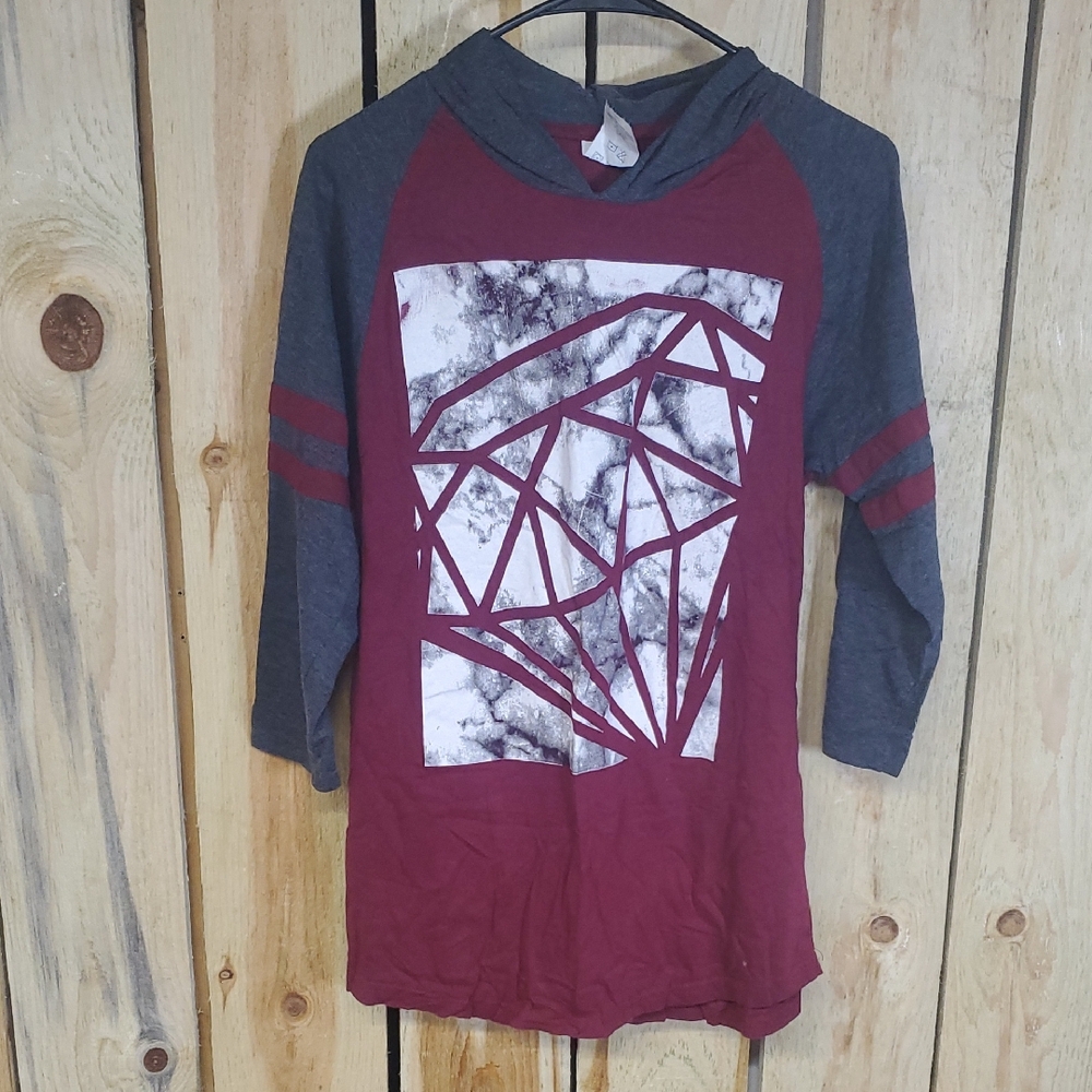 Take That Hooded T-shirt Size M NWOT